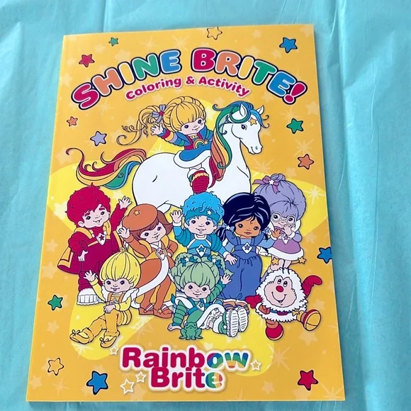Rainbow Brite Coloring Book - Picture 3 of 8